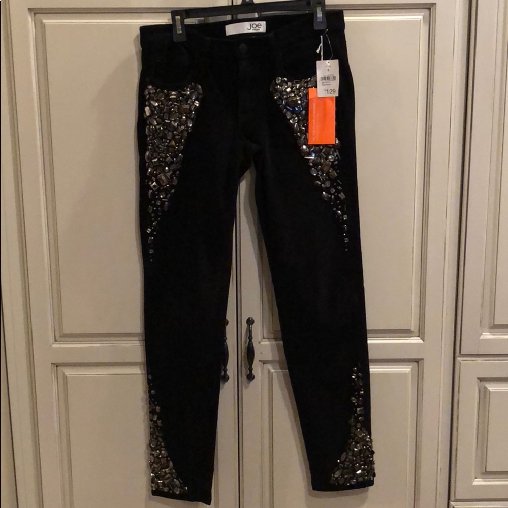 BEAUTIFUL NEW Embellished Corduroys